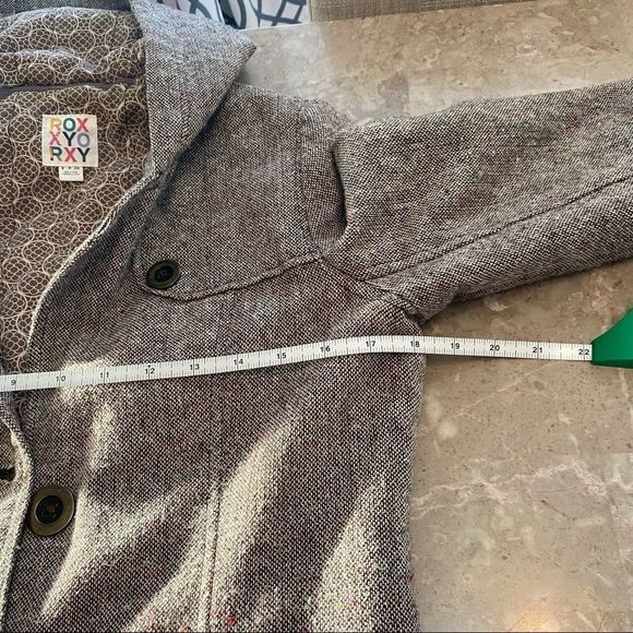 Roxy tweed winter jacket size small - Picture 8 of 10